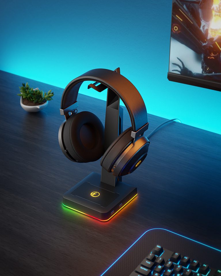 IFYOO HS-X1 RGB Gaming Headset Stand – Black – IFYOO Brand Official Website